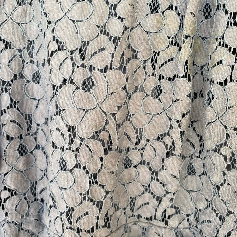 Elegant Lace Women's Top in Blue Michael Kors - Picture 6 of 6